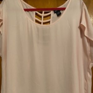 Torrid Lattice Back Blouse